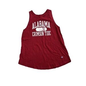 Early 2010s Bama 31 Crimson Tide Collectible Tank Top Champion Women’s small
